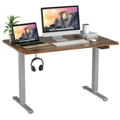 Costway Electric Standing Desk Adjustable Height Computer Desk Dual Motor W/ Controller -Costway GUEST 40301920 ea8a 481a aba7 152595b4bb7b