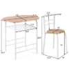 Costway 3 Piece Dining Set Table 2 Chairs Home Kitchen Breakfast Furniture 1 Costway 3 Piece Dining Set Table 2 Chairs Home Kitchen Breakfast Furniture -Costway GUEST 412eb63e 2879 40b6 b0aa 12e2e031b467