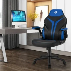 Costway High Back Gaming Chair Height Adjustable Swivel Computer Office Chair -Costway GUEST 4172125b 6fbe 498f b7d8 706f3817f0e7