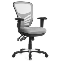 Costway Mesh Office Chair 3-Paddle Computer Desk Chair W/ Adjustable Seat -Costway GUEST 4174cf3d 8150 4910 894a f9c97e3c1b40