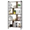 Costway 4-Tier Bookcase Industrial Bookshelf Floor Standing Storage Rack -Costway GUEST 41c46429 4749 4cc2 b5a8 7b2d1e23af7b