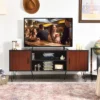 Costway 59'' TV Stand Entertainment Center Media Console Storage Cabinet Shelf -Costway GUEST 4354839c 0b92 4099 9d4e e04946951363