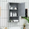 Costway Bathroom Wall Mount Storage Cabinet Single Door W/Height Adjustable Shelf Grey -Costway GUEST 43f11d9d f756 4559 bd37 b5a4ce6a517f