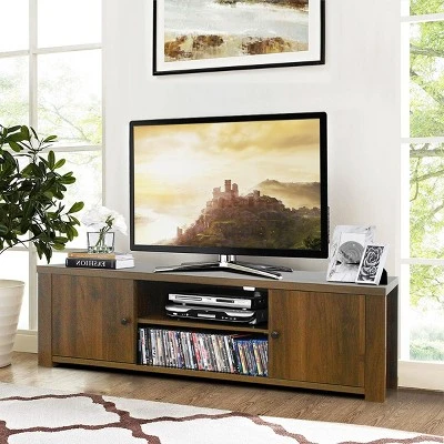 Costway TV Stand For TV's Up To 65'' W/Storage Cabinets & Shelves 5 Costway TV Stand For TV's Up To 65'' W/Storage Cabinets & Shelves - Image 3