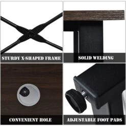 2 Person Computer Desk 79''Large Double Workstation Dual Office Desk W/Storage -Costway GUEST 4b42a6a6 bb2c 4994 800b 3e192b4ee2b2