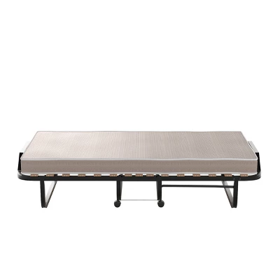 Costway Folding Bed Rollaway Guest Bed W/ Memory Foam Sturdy Metal Frame & Foam Mattress Living Room Guest Room Office Made In Italy 7 Costway Folding Bed Rollaway Guest Bed W/ Memory Foam Sturdy Metal Frame & Foam Mattress Living Room Guest Room Office Made In Italy - Image 5