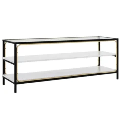 Costway 3-Tier TV Stand Entertainment Center For TV's Up To 50'' W/ Tempered Glass Top 19 Costway 3-Tier TV Stand Entertainment Center For TV's Up To 50'' W/ Tempered Glass Top -Costway GUEST 4bd7aa74 68ae 4fa8 9991 5e947c686d83