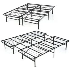 Costway Folding Metal Platform Bed Frame 13 Inch Mattress Foundation 660 LBS 19 Costway Folding Metal Platform Bed Frame 13 Inch Mattress Foundation 660 LBS -Costway GUEST 4be50964 f44b 4c12 93dc 3a1885a6d496