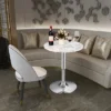 Costway Round Bistro Bar Table Height Adjustable 360-degree Swivel -Costway GUEST 4cd178f5 eea3 4000 85b9 fe762f88a2d8