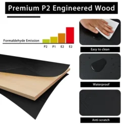 Costway 65.5'' L-shaped Computer Desk Home Office Corner Table W/Bookshelf -Costway GUEST 4d41b485 e07e 4619 8e16 3f244c3ab140