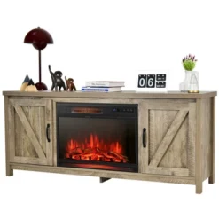 Costway 59'' Fireplace TV Stand W/ 25'' 1350W Electric Fireplace Heater Remote Control 24 Costway 59'' Fireplace TV Stand W/ 25'' 1350W Electric Fireplace Heater Remote Control -Costway GUEST 4db328df 4769 4e01 9ecb 2f330bd6922a