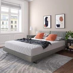 Costway 8'' Gel Infused Memory Foam Mattress Jacquard Firm Hybrid Pressure Relief QueenFull -Costway GUEST 4e1f9b4c 459a 4873 9037 e53dce9fe922