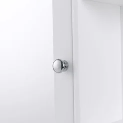 Costway Bathroom Cabinet Single Door Shelves Wall Mount Cabinet W/ Mirror Organizer -Costway GUEST 4e436a87 7f65 4682 84b9 d4c98e5dec24