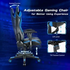 Costway Gaming Chair Adjustable Swivel Racing Style Computer Office Chair 22 Costway Gaming Chair Adjustable Swivel Racing Style Computer Office Chair -Costway GUEST 4fb66001 96a1 47f2 93e5 2f40e6f01696