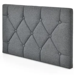 Costway Twin Wall-mounted Headboard Linen Fabric Upholstered Padded Easy Assembly 23 Costway Twin Wall-mounted Headboard Linen Fabric Upholstered Padded Easy Assembly -Costway GUEST 5267bd5f d0a8 47eb 8d53 b06b81129792