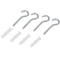 4 Corner Post Bed Canopy Mosquito Net Full Queen King Size Netting Bedding White -Costway GUEST 52f62c2e e34b 4113 bab3 ee4f3cac5d02