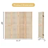Costway 4-Panel Pegboard Display 5' Tall Folding Privacy Screen Craft Display -Costway GUEST 531ff966 6d24 46a5 91b9 5e19dfef825f