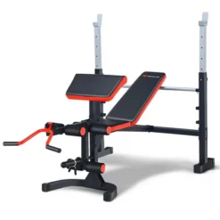 Costway Multi-function Adjustable Olympic Weight Bench W/Preacher Curl Home Gym Training -Costway GUEST 549d015d ad31 4550 b1e1 22bbe2ab21da