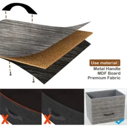 Costway 8 Drawer Fabric Dresser Hanger&Shoe Rack Multifunctional Storage Tower Metal -Costway GUEST 55099946 bd82 464c 9dd9 98b47df59c81