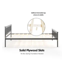 Costway Queen Wood Platform Bed With Headboard And Footboard Mattress Foundation 18 Costway Queen Wood Platform Bed With Headboard And Footboard Mattress Foundation -Costway GUEST 56b9af72 bed2 41d1 b2b2 ef2ed9b96595