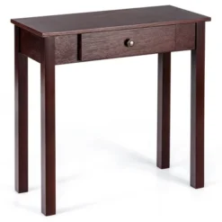 Costway Console Table With Drawer Entryway Hallway Accent Wooden Table Espresso 16 Costway Console Table With Drawer Entryway Hallway Accent Wooden Table Espresso -Costway GUEST 57290306 a42b 4e7f 9bb5 fcb1baeece92