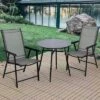 Costway 2PCS Folding Chairs Steel Frame Patio Garden Outdoor W/ Armrest & Footrest 1 Costway 2PCS Folding Chairs Steel Frame Patio Garden Outdoor W/ Armrest & Footrest -Costway GUEST 573bf944 a714 4df8 a46d afd893975c16