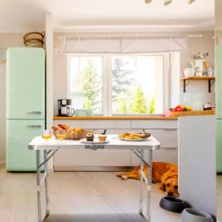 Costway Patio Folding Camping Table Aluminum Adjustable Portable Outdoor Indoor -Costway GUEST 588b416f 7b55 41c1 83f9 6f36ef3a927f