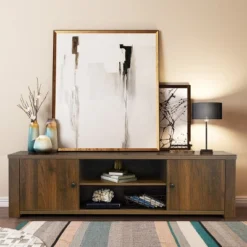 Costway TV Stand For TV's Up To 65'' W/Storage Cabinets & Shelves 14 Costway TV Stand For TV's Up To 65'' W/Storage Cabinets & Shelves -Costway GUEST 596b4b07 29ad 4cd7 9440 d1f3120cd227