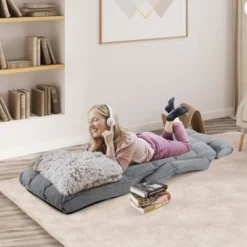 Costway 6-Position Adjustable Floor Chair For Adults Foldable Lazy Sofa For Living Room -Costway GUEST 5d6f0963 8384 4ba8 9bac 6b1577a7029a