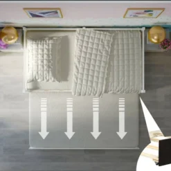 Costway Twin Size Trundle Daybed Wooden Slat Support Mattress Platform For Kids EspressoWhite 18 Costway Twin Size Trundle Daybed Wooden Slat Support Mattress Platform For Kids EspressoWhite -Costway GUEST 5df4eecd e4a9 46b4 a9c7 38437ae81cef