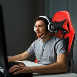 Costway Gaming Chair Massage Reclining Racing Office Computer Chair With Footrest Red -Costway GUEST 5e0f029c cd36 4aa8 a875 25997078d04a