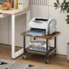 Costway 2-Tier Rolling Under Desk Printer Cart Machine Stand Storage Rack Brown 2 Costway 2-Tier Rolling Under Desk Printer Cart Machine Stand Storage Rack Brown -Costway GUEST 5ee04286 5048 4f57 a88d 885b49efdb2e