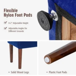 Costway Modern Berber Fleece Single Sofa Chair W/ Ottoman & Waist Pillow RedBlueBlackGreenOrange 20 Costway Modern Berber Fleece Single Sofa Chair W/ Ottoman & Waist Pillow RedBlueBlackGreenOrange -Costway GUEST 5fccd1a6 7771 43eb b807 a59354e4737a