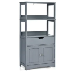 Costway Bathroom Storage Cabinet W/Drawer Shelf Cupboard Floor Cabinet 26 Costway Bathroom Storage Cabinet W/Drawer Shelf Cupboard Floor Cabinet -Costway GUEST 614a0e87 080b 4d90 9434 c47ff2b590a5
