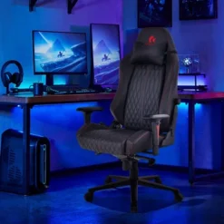 Costway Gaming Chair With Meta Base Class-4 Gas Lift 4D Armrest & Adjustable Lumbar Support -Costway GUEST 61509bb9 3edc 4bd3 9436 5f783833243c