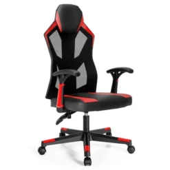 Costway Gaming Chair Swivel Computer Office Chair W/ Adjustable Mesh Back -Costway GUEST 62cd1d05 ca04 49bf a7fd 73db75d8a5bb