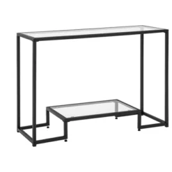 Costway Entryway Console Sofa Side Table W/Tempered Glass For Entrance Living Room -Costway GUEST 642d9c30 82d1 494f b273 271c5ed3a177