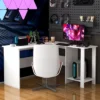 Costway L-shaped Corner Computer Desk Home Office Writing Workstation With Storage Shelves 1 Costway L-shaped Corner Computer Desk Home Office Writing Workstation With Storage Shelves -Costway GUEST 67f2f6df a702 4521 a8b3 ef5e849f82e3