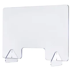 Costway 1/2PCS 24'' X 16'' Protective Plexiglass Sneeze Guard Acrylic Shield For Counter -Costway GUEST 6b773b6e 8243 4e61 9833 fb430cc5de20