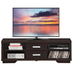 Costway TV Stand Entertainment Center Hold Up To 65'' TV With Storage Shelves & Drawers 17 Costway TV Stand Entertainment Center Hold Up To 65'' TV With Storage Shelves & Drawers -Costway GUEST 6dd2281f 8b6a 4d82 8def 95b2dd99963a