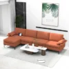 Costway L-shaped Modern Modular Sectional Sofa W/ Reversible Chaise & 4 USB Ports 2 Costway L-shaped Modern Modular Sectional Sofa W/ Reversible Chaise & 4 USB Ports -Costway GUEST 6f6f580b 1695 47e2 be2f a8765114a72a