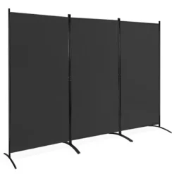 Costway 3-Panel Room Divider Folding Privacy Partition Screen For Office Room WhiteBlackBrown -Costway GUEST 6f78683d 6eaa 43ed 9fb8 284e53b28cd2