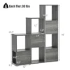 Costway Bookshelf Free Combination Bookcase Storage Organizer Display Shelf Gray 1 Costway Bookshelf Free Combination Bookcase Storage Organizer Display Shelf Gray -Costway GUEST 70516b34 b5b6 4a01 860a b934ececda8a