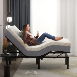 Costway 8‘’/10'' Twin XL Cooper Adjustable Bed Memory Foam Mattress CertiPUR-US Certified