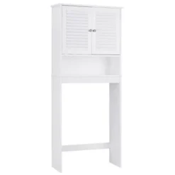 Costway Bathroom Space Saver Over The Toilet Shelved Storage Cabinet Organizer White -Costway GUEST 71116b39 b2bd 4ab3 b90c 8c307dea0f50