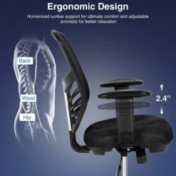 Costway Mesh Drafting Chair Office Chair W/Adjustable Armrests & Foot-Ring 15 Costway Mesh Drafting Chair Office Chair W/Adjustable Armrests & Foot-Ring -Costway GUEST 7187b3a5 c5f4 4282 b774 8590c45abb1a