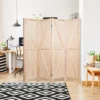 Costway 4Panels Folding Wooden Divider W/ V-shaped Design 5.6Ft Tall -Costway GUEST 74844b0a 33ce 4e57 9e42 c5b75367f9c6