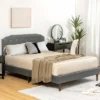 Costway Upholstered Bed Frame Adjustable Diamond Button Headboard Easy Assembly -Costway GUEST 756981a0 83d0 4944 82cb 3ba7e85f54ea