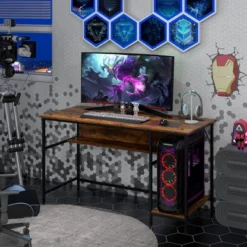 Costway 55'' Computer Desk W/ Charging Station Home Office PC Desk W/ 4 Power Outlets 14 Costway 55'' Computer Desk W/ Charging Station Home Office PC Desk W/ 4 Power Outlets -Costway GUEST 77613f4a 1303 4218 ad05 aa937ad455d8