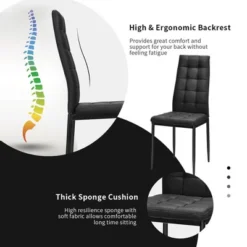 Costway 9pcs Dining Set Wood Table And 8 Fabric Chairs Home Kitchen Modern -Costway GUEST 7da22c8b f7c4 4fc3 b2d4 08412c32df2c